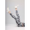 Women Knitted Stripe Pants Brand HYDRA