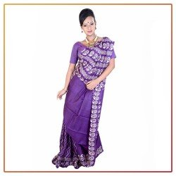 Murshidabad Silk Matka Printed Saree 038